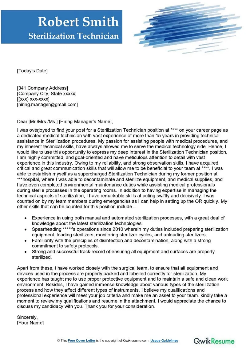 37483 medical doctor cover letter