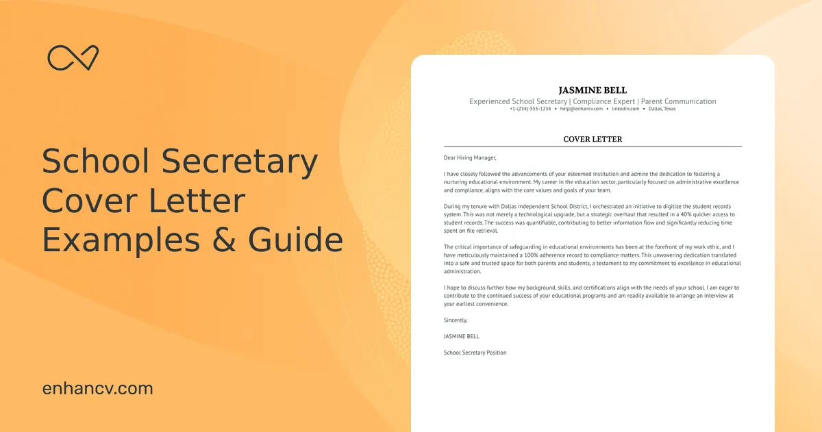 37496 cover letter school secretary 3