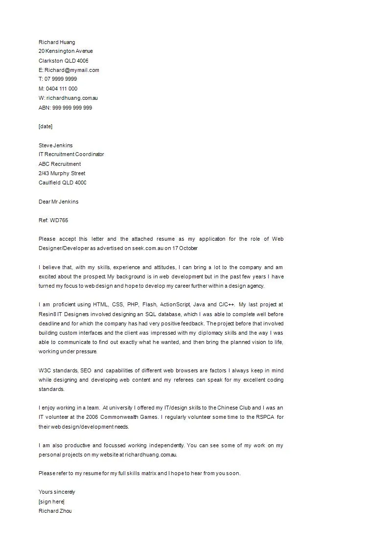 37511 cover letter writing