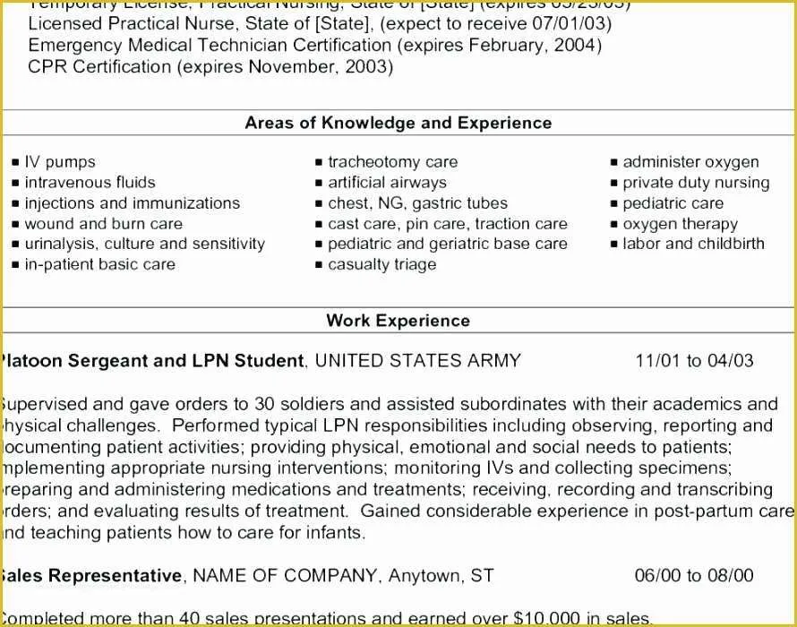 37514 lpn resume example