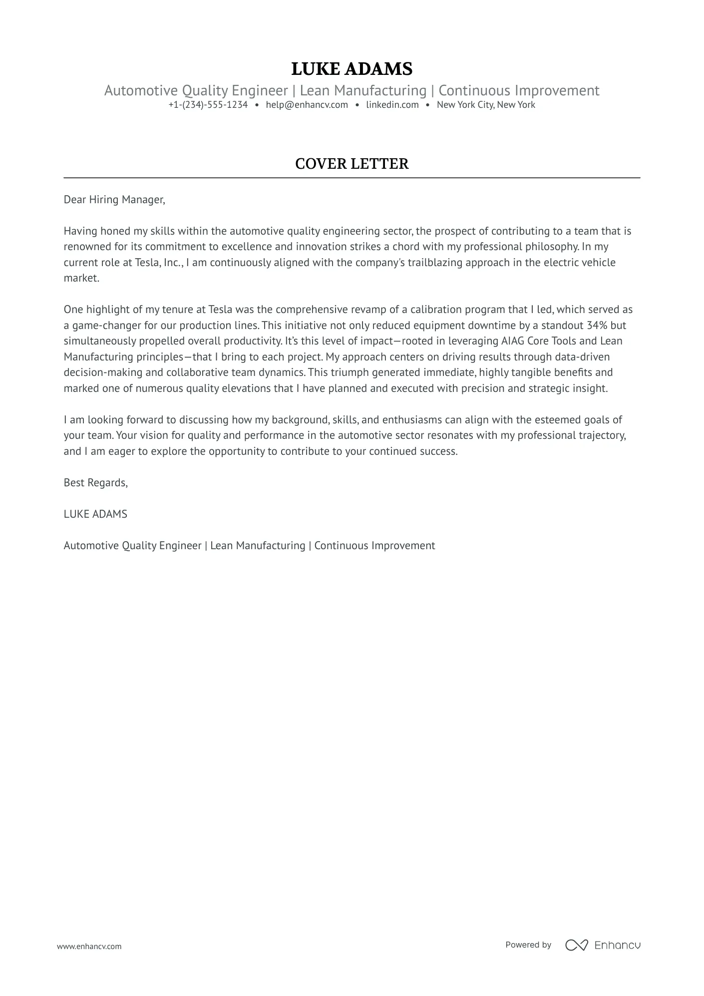 37526 automotive cover letter proofreading