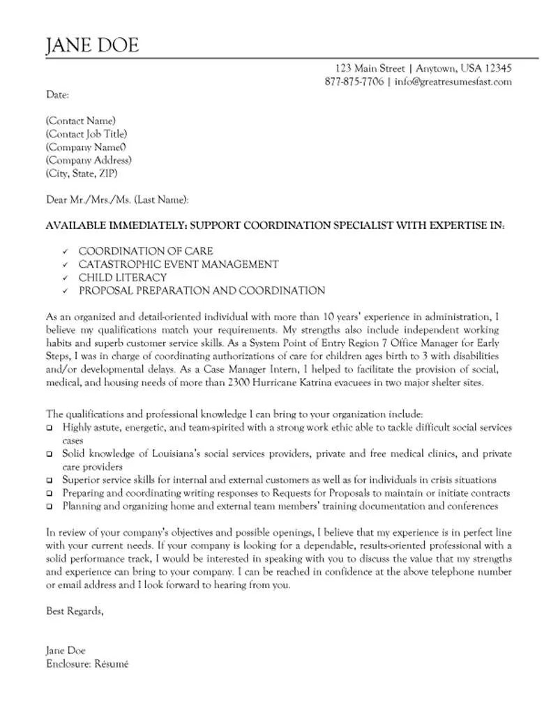 37562 tailoring cover letter