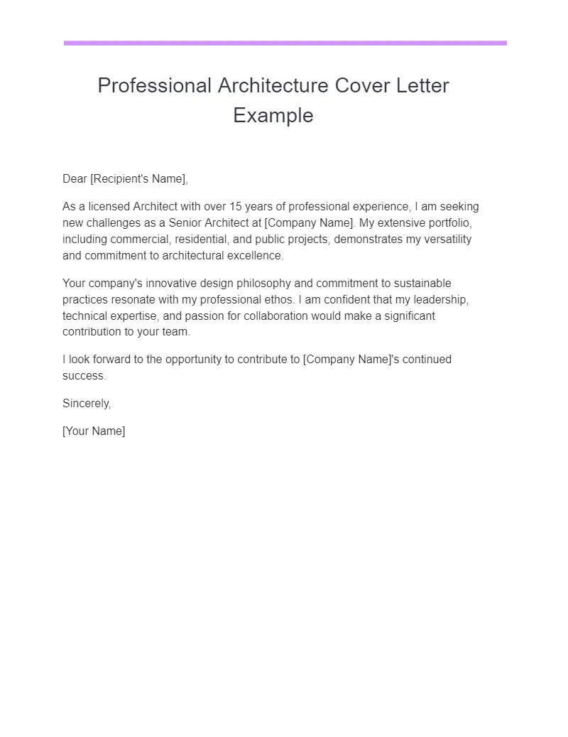 37577 cover letter architect opening