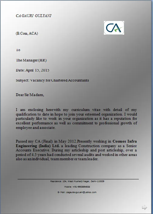 37585 cover letter formatting