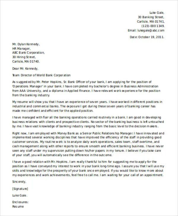 37588 loan officer example