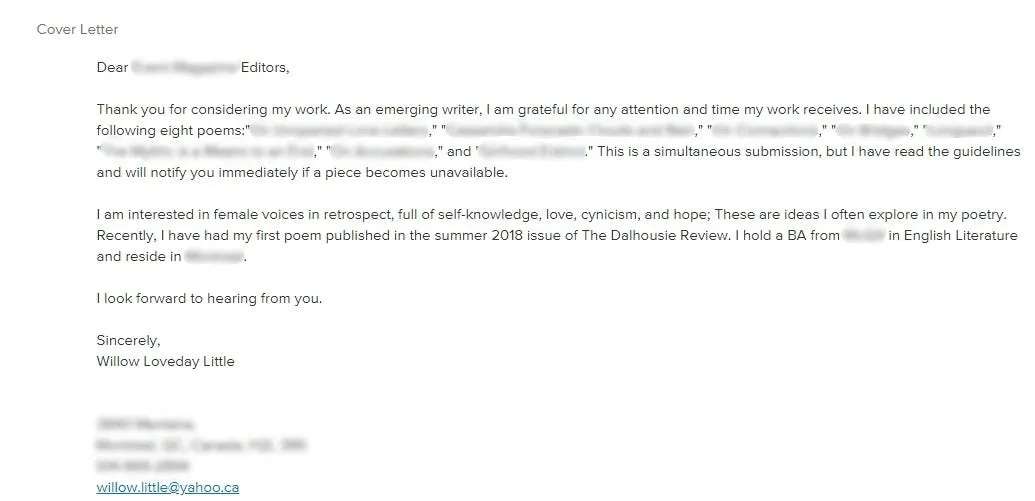 37592 cover letter poetry structure