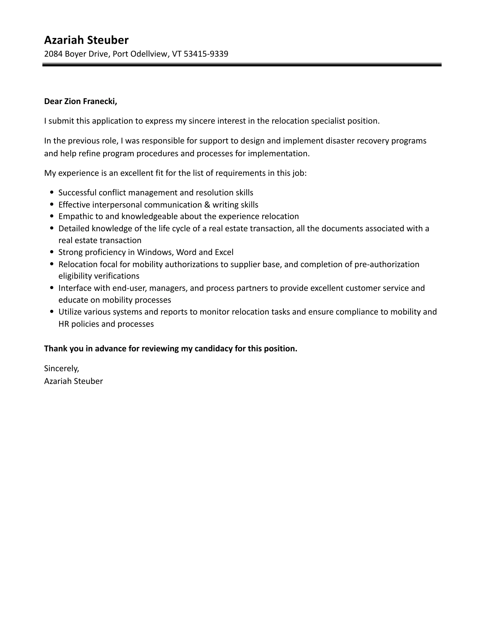 37596 relocation cover letter skills