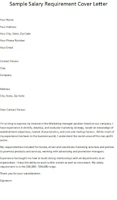 37598 cover letter salary requirements