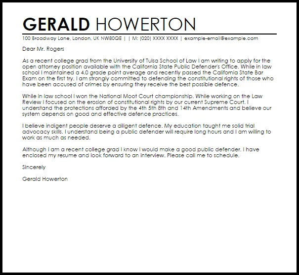 37610 tailor cover letter