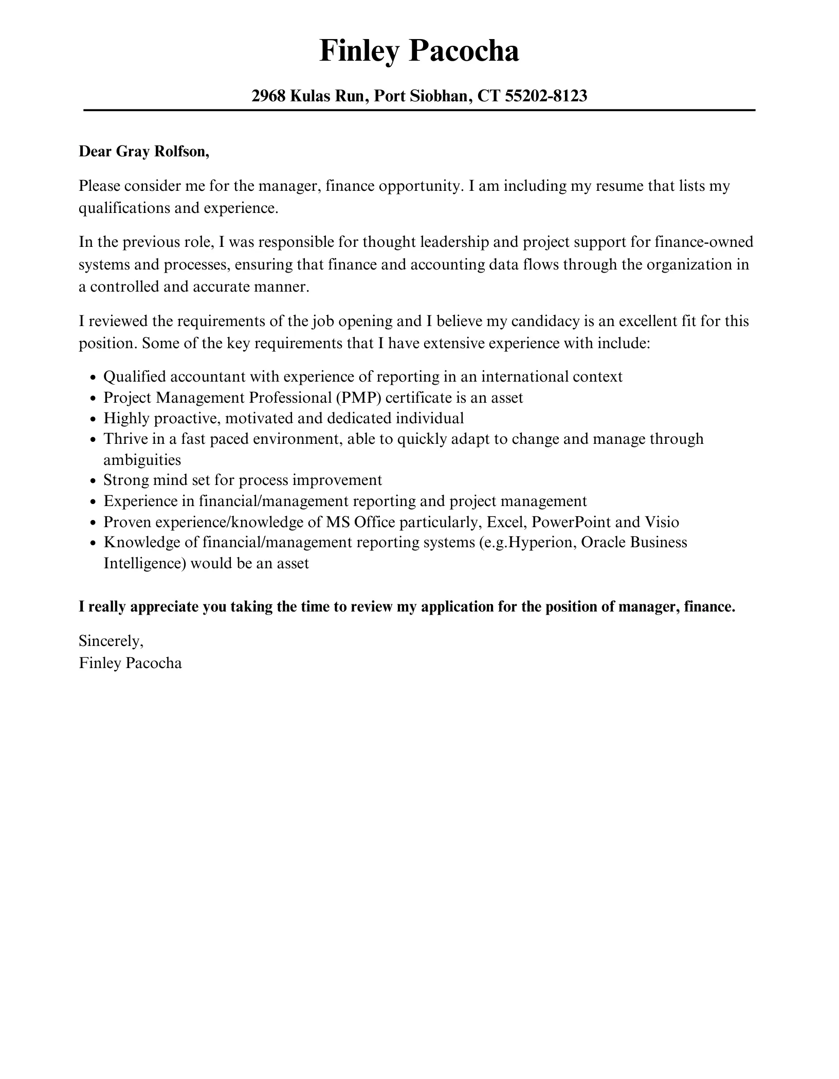 37611 cover letter structure