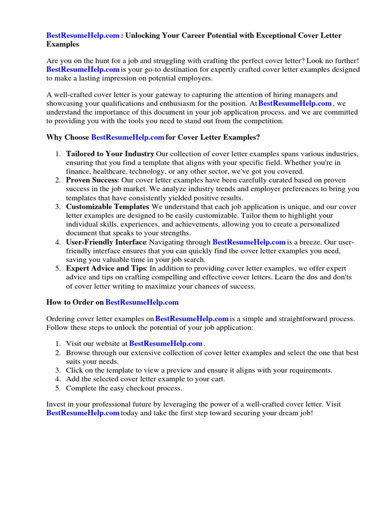 37624 cover letter components