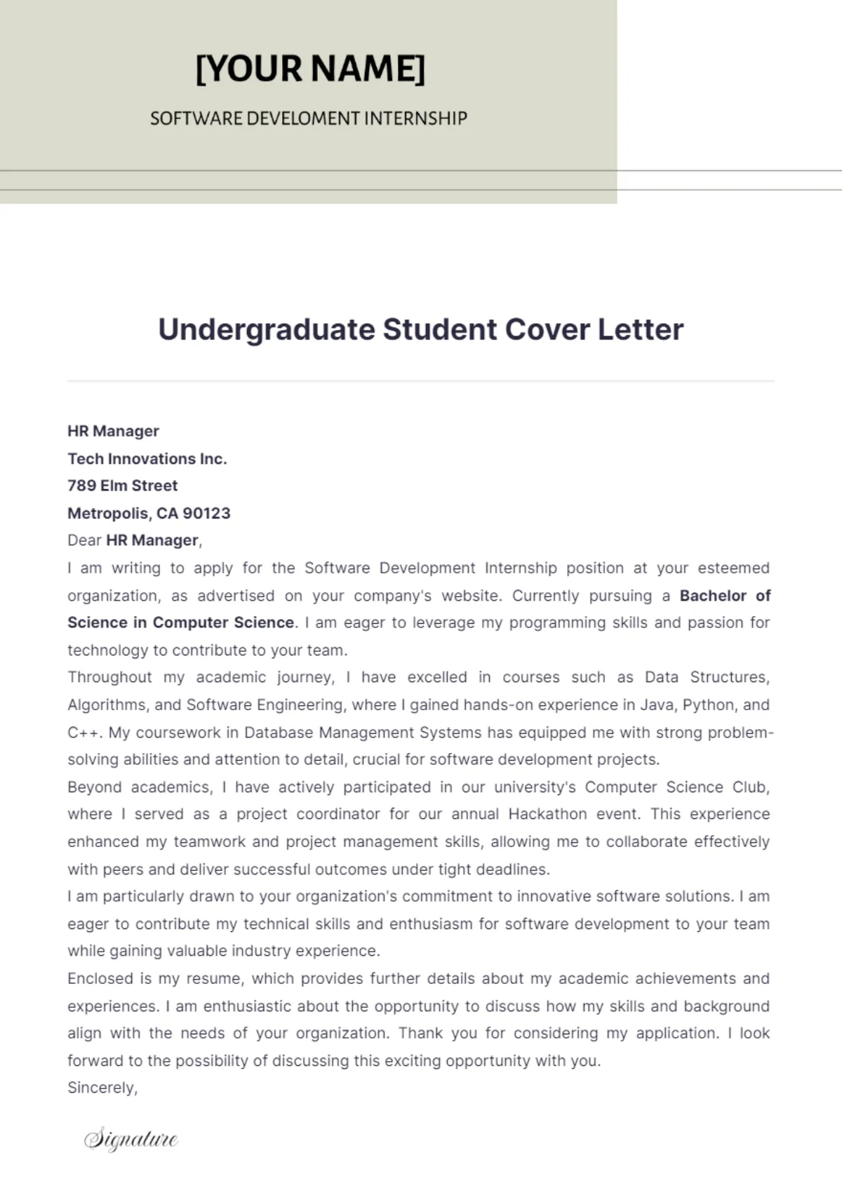 37624 cover letter formatting