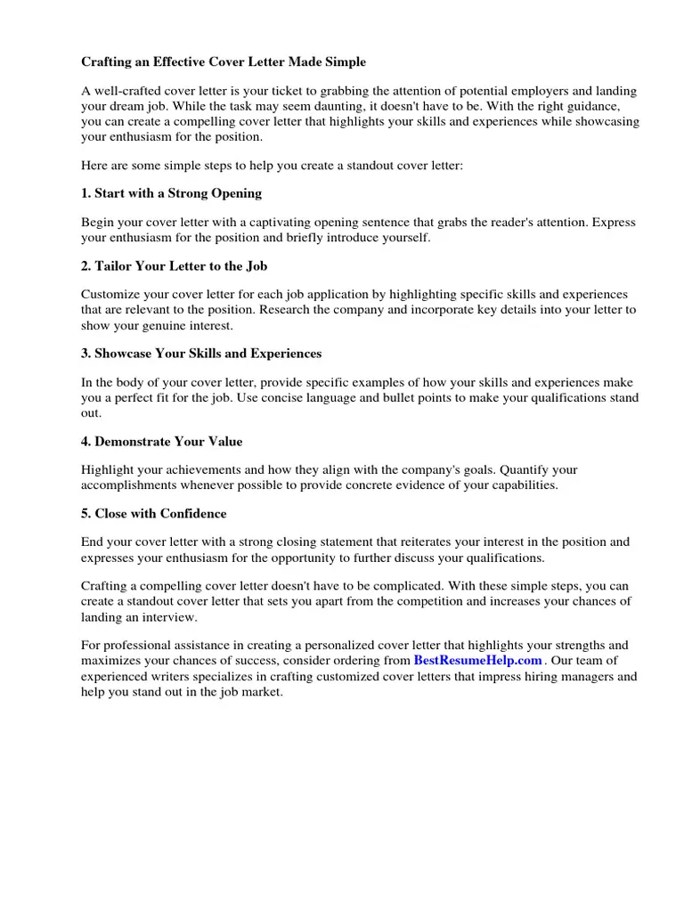 37631 cover letter call to action