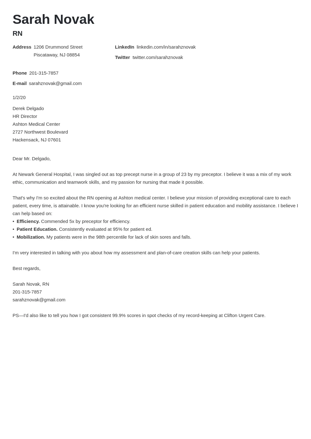 37641 nursing achievements quantified