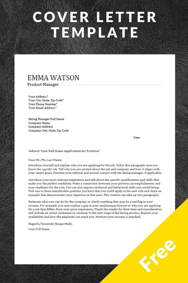 37649 cover letter writing