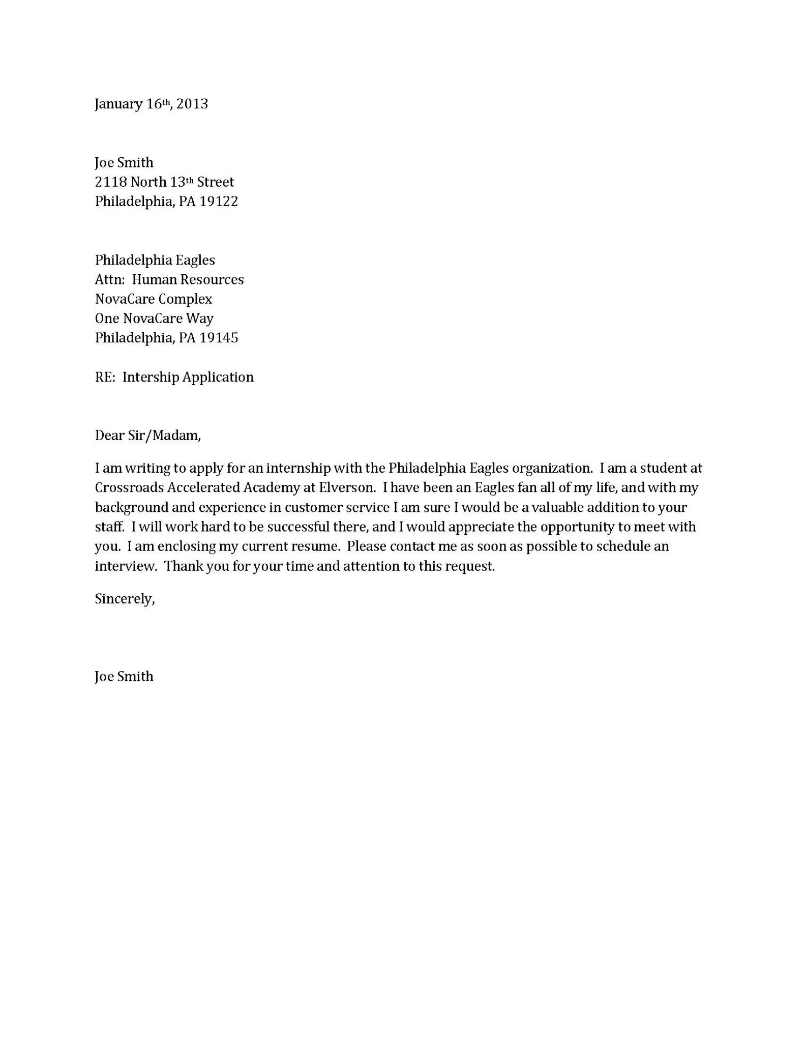 37659 job application cover letter