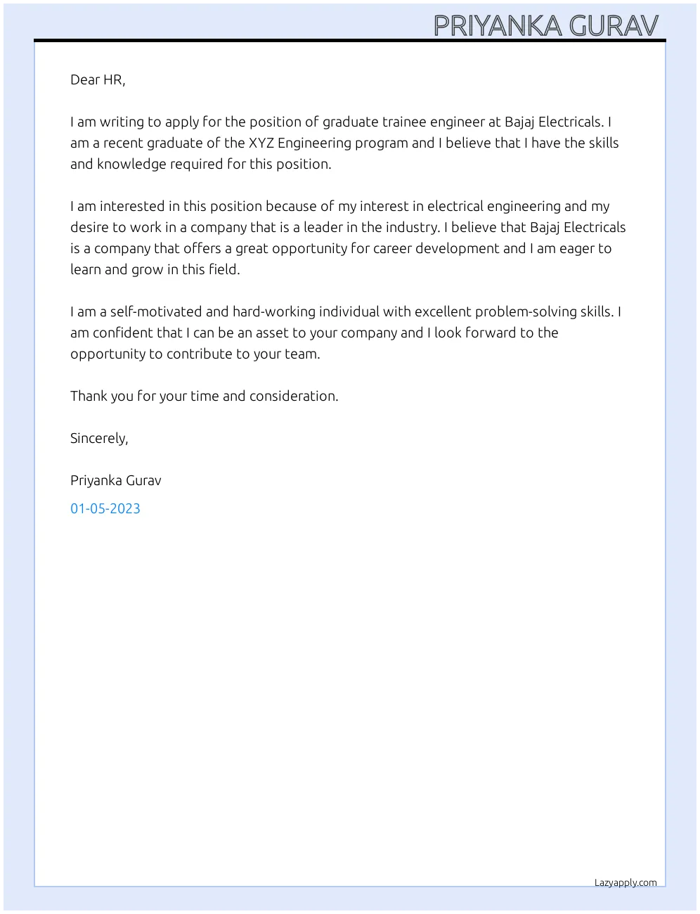 37666 graduate program cover letter achievements