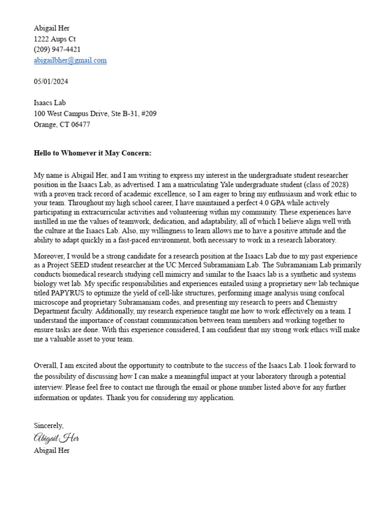 37668 portfolio cover letter template