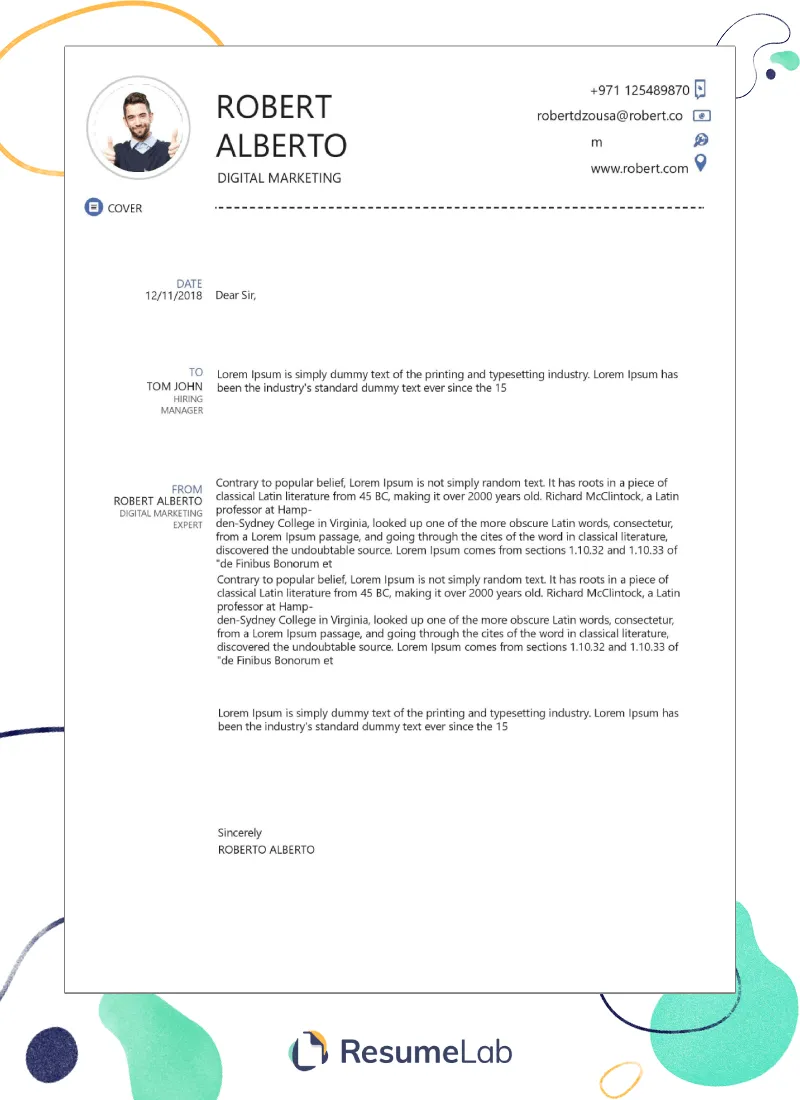 37689 proofreading cover letter