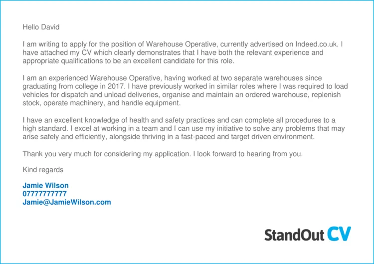 37713 warehouse experience