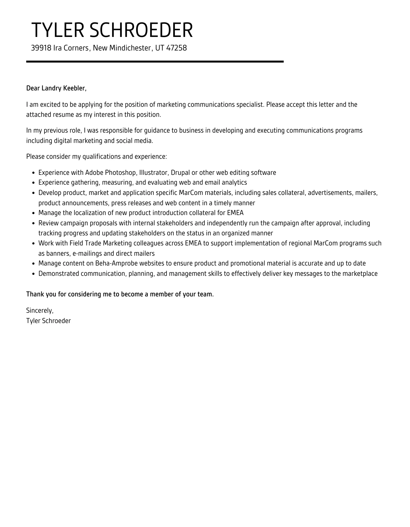 37734 marketing communications cover letter tips 4