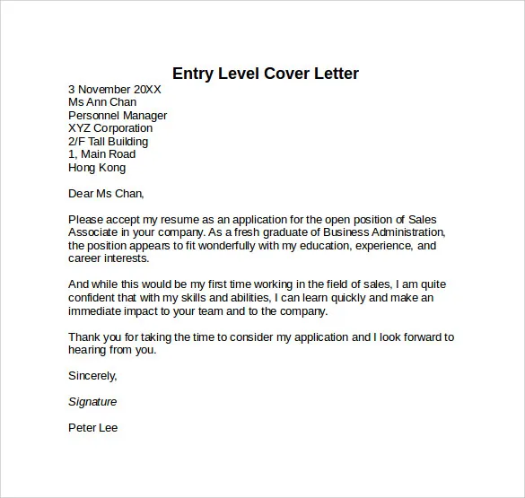37736 cover letter career changer