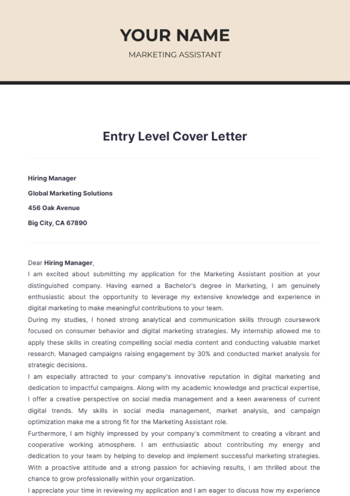 37736 cover letter student