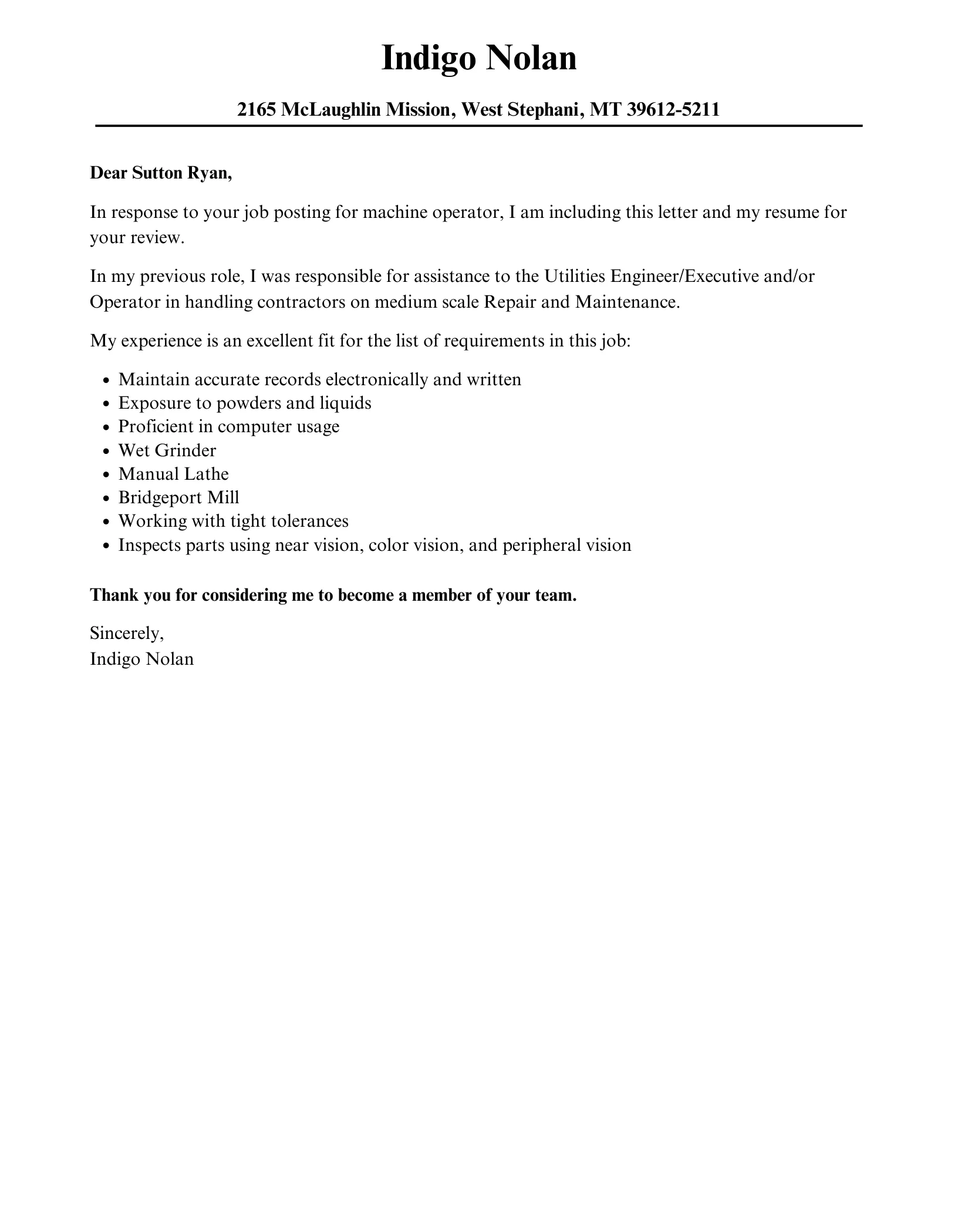 37743 tailoring cover letter