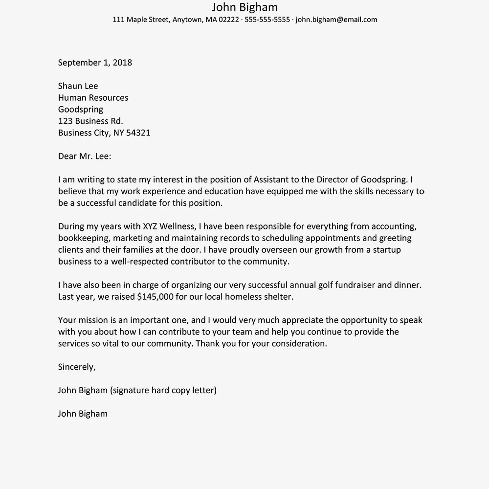 37755 cover letter structure