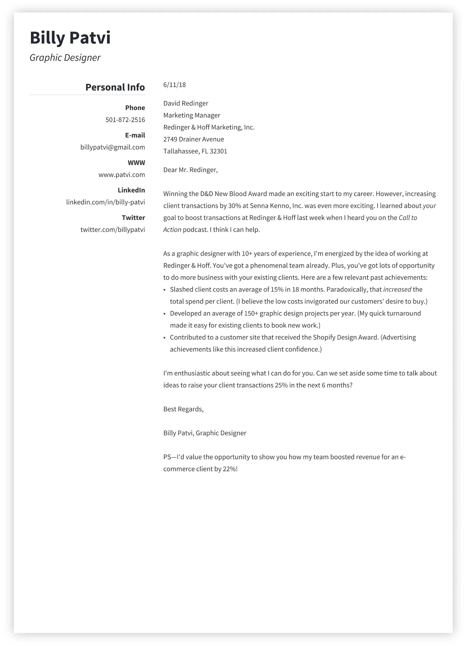 37767 cover letter tailor